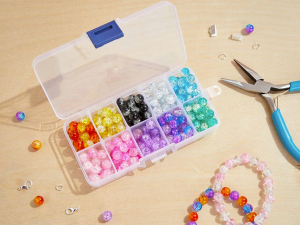 Csavaros szervező tartály 10 rekesz