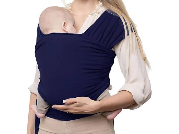 BABY SLING BABA HORDOZÓ LÉGÁTERESZTŐ SZÖVET CSOMÓZOTT