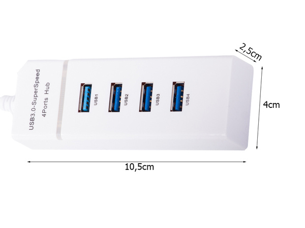 Hub usb 3.0 port osztó 4 port osztó adapter adapter adapter