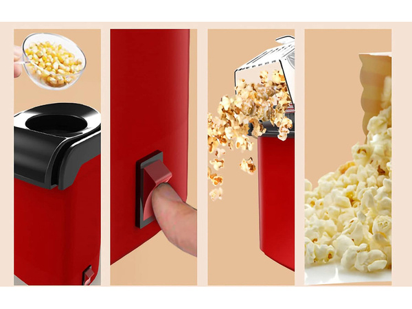 Popcorn készítő 1200w zsírtalan levegő gép