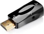 Átalakító adapter hdmi-ről vga d-sub audio mini jack-re