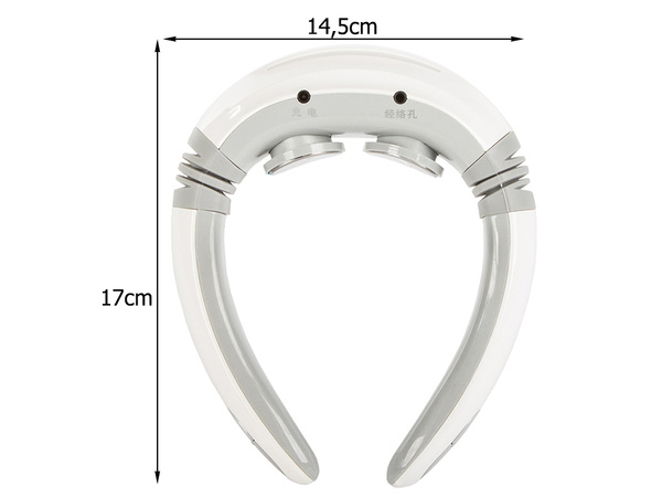 Kaklo dešimtuko ems elektrostimuliatorius 2in1