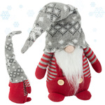 Christmas ghost red ghost with christmas beard 38cm soft