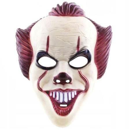 Maska klaun na halloween pennywise clown it to