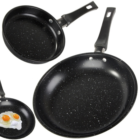 Patelnia do smażenia powłoka nieprzywierająca non-stick zestaw 2 szt