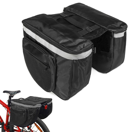 Torba rowerowa sakwa na rower bagażnik duża kufer