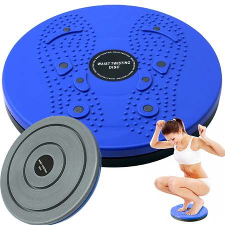 Twister obrotowy do ćwiczeń masaż stóp fitness z wypustkami 360 magnesy