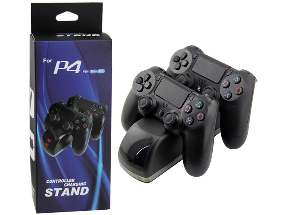 Ładowarka Stacja Dokująca Ładująca Do Pad Ps4 2X () - VERK GROUP