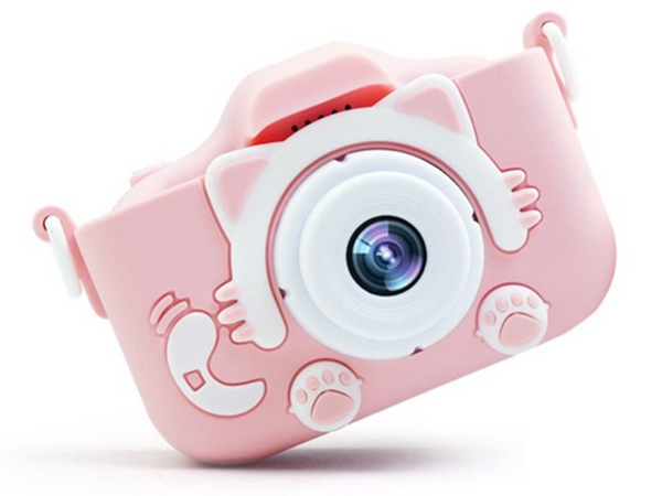 Aparat cyfrowy dla dzieci z grami kamera gry kotek