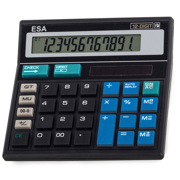 Kalkulator biurowy 10 cyfr szkolny duży wygodny