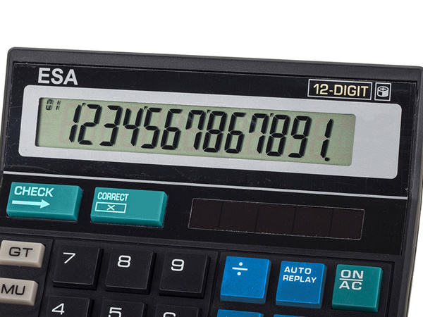 Kalkulator biurowy 10 cyfr szkolny duży wygodny