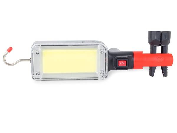 Lampa latarka warsztatowa led cob 20w akumulator