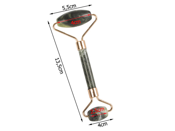 Masażer do twarzy z jadeitu roller wałek jadeitowy
