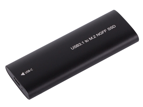 Obudowa adapter dysku kieszeń m.2 sata ngff usb 3.1 usb typ-c 2230-2280mm