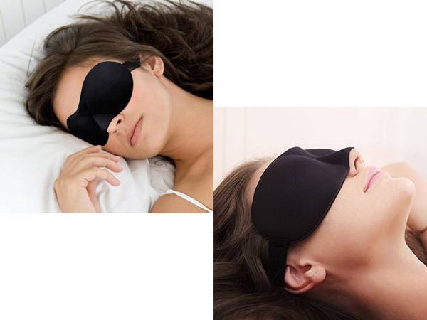 Opaska na oczy do spania snu maska3D komfort sen