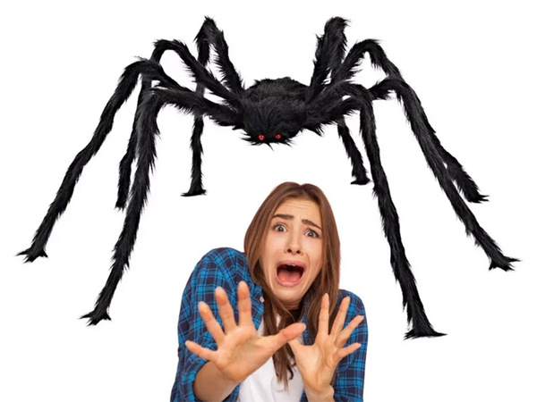 Pająk halloween gigant olbrzym tarantula dekoracja