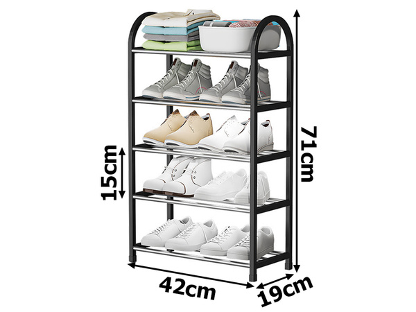 Półka na buty obuwie organizer szafka piętrowa stojak regał 5 poziomów duży