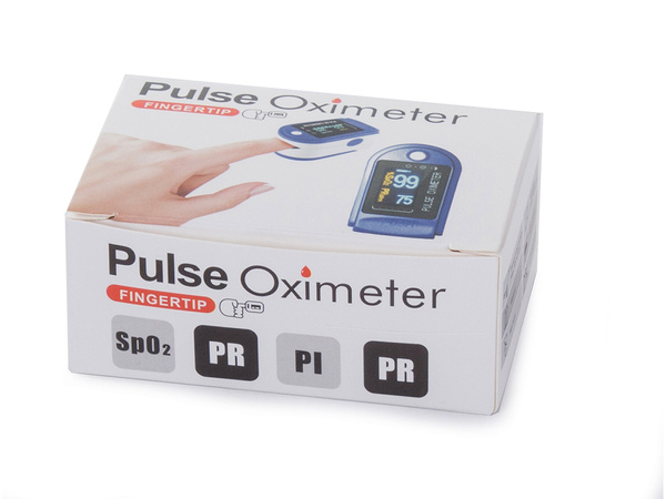 Pulsoksymetr napalcowy medyczny tętno pulsometr