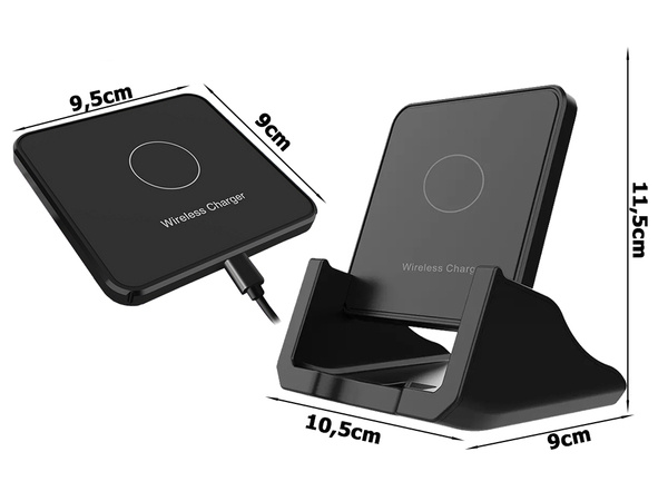 Szybka ładowarka indukcyjna bezprzewodowa qi 15w