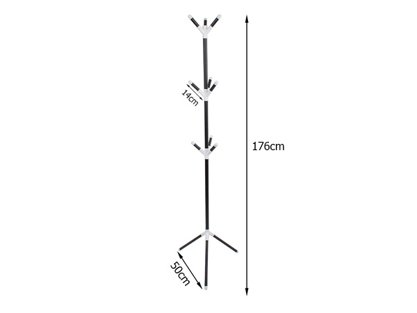 Wieszak stojący na ubrania odzież podłogowy stojak