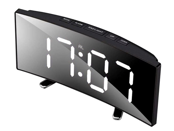 Zegar cyfrowy elektroniczny budzik led termometr