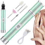 Frezarka do paznokci manicure pedicure frezy zestaw frezów usb akumulator