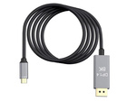 Kabel przewód displayport usb typ-c 1.4 video audio usb-c 8k 4k 2k 1,8m