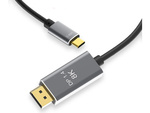 Kabel przewód displayport usb typ-c 1.4 video audio usb-c 8k 4k 2k 1,8m