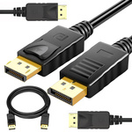 Kabel przewód dp 1.4 video audio displayport displayport 8k 4k 2k 1,5m