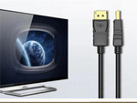 Kabel przewód dp 1.4 video audio displayport displayport 8k 4k 2k 1,5m