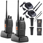 Krótkofalówki 2x walkie talkie baofeng bf888s pmr