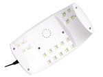 Lampa do paznokci uv 18 led 54w hybrydy żele dual