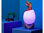 Lampka nocna dinosaur tyranosaur jajko rgb led