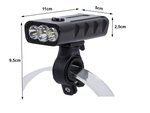 Lampka rowerowa przednia latarka led cree xm-l t6