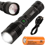 Latarka taktyczna bailong mocna led pm10-tg zoom