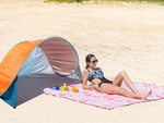 Namiot plażowy samorozkładający parawan uv duży na plażę pokrowiec pop-up