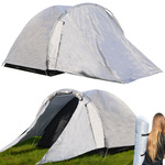 Namiot turystyczny kempingowy ogorodowy moskitiera 3 osobowy sypialnia