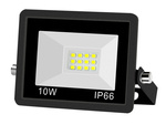 Naświetlacz halogen reflektor led 10w 6000k zewnętrzny wodoodporny ip66