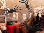 Pająk halloween gigant olbrzym tarantula dekoracja