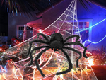 Pająk halloween gigant olbrzym tarantula dekoracja