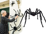 Pająk halloween gigant olbrzym tarantula dekoracja