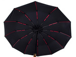 Parasol parasolka składana automat czarny unisex elegancki duży porządny