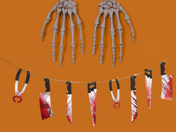 Halloween girland 2m task tools tasked halloween decorație