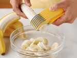 Banana fructe slicer slicer cuțit fructe