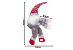 Christmas gnome gnome cortina hook-and-loop fastener