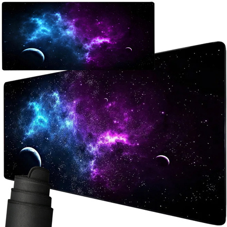 Коврик для мыши gaming desk pad xxl cosmos stars 90x40 thick