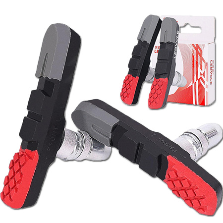 V- breake bike pads set with thread mtb trekking bike jaws