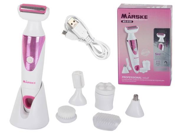 Женский депилятор для тела nose trimmer 5in1