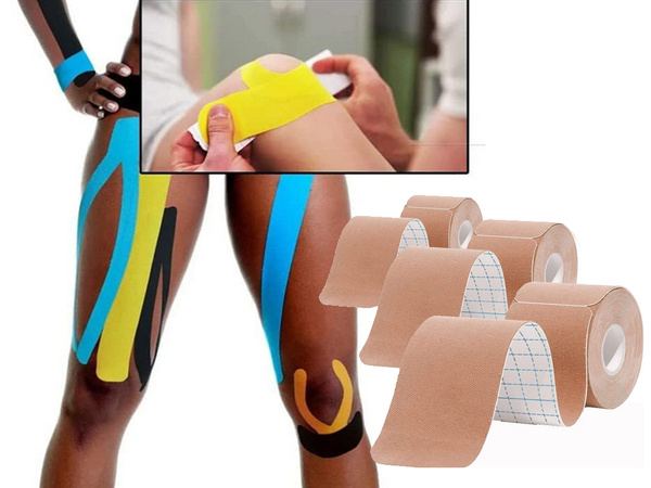 Кинезиологическая лента tejpy tejp plasters kinesiotaping sports pro 5м