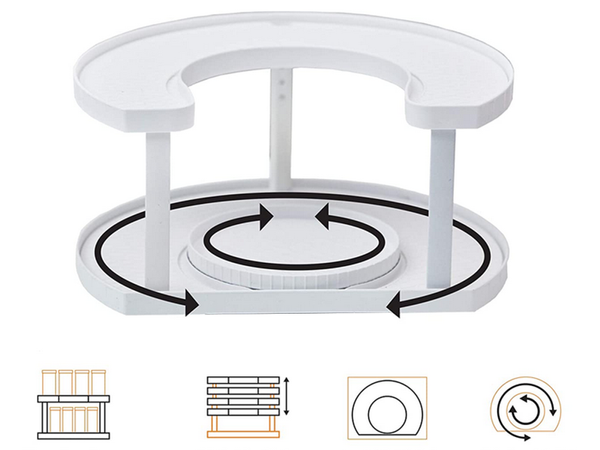 Поворотный органайзер для специй